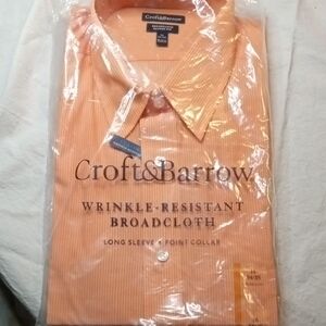 Croft & Barrow Men's Orange Shirt